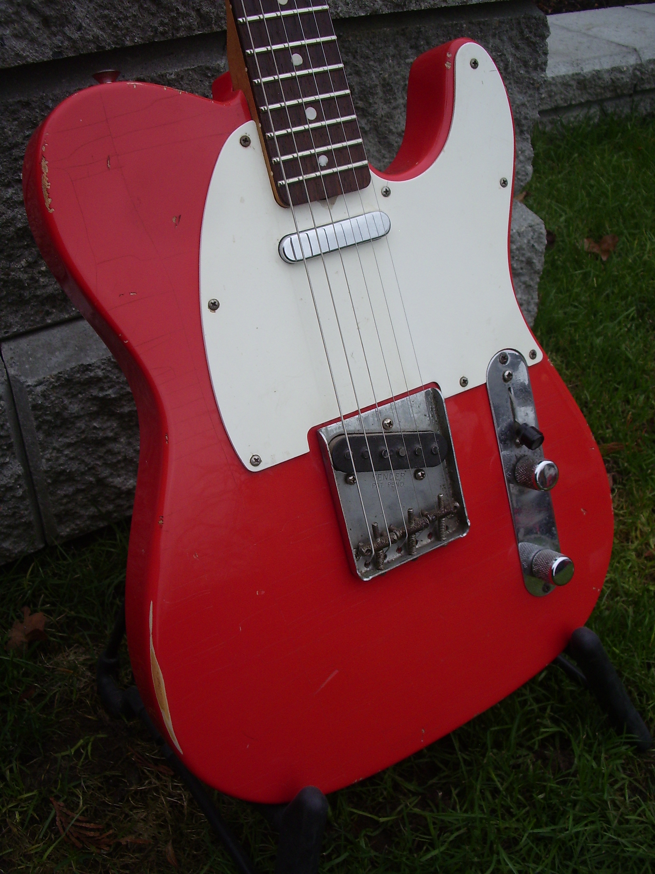 Gord Miller Vintage Restorations - 1960s Fiesta Red Fender Telecaster