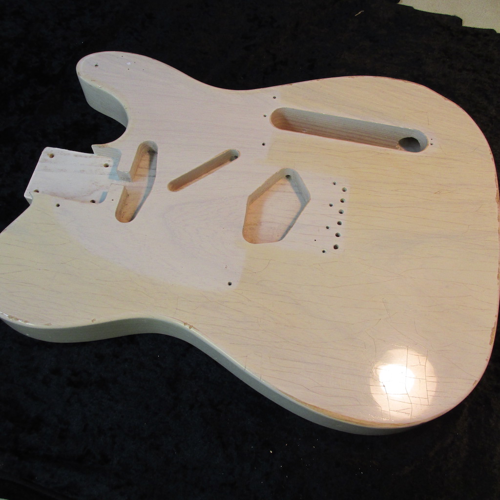 Gord Miller Vintage Restorations Fender telecaster body, GM Vintage