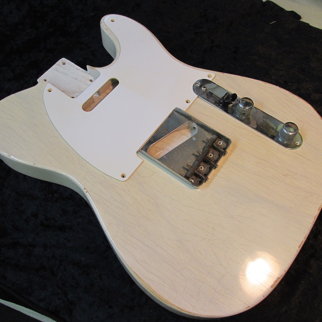 Gord Miller Vintage Restorations Fender telecaster body, GM Vintage